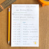 Afterschool Homework Planner Sheet - PRINTABLE